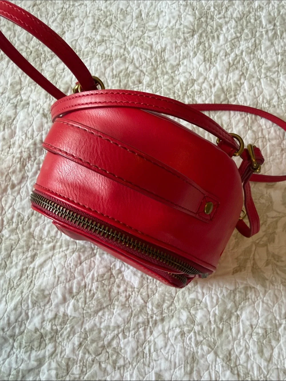 Fossil Red Mini Backpack